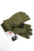 Теплые зимние рукавицы. Тактические Перчатки THINSULATE 3M Mil-Tec Германия олива . Размер XL