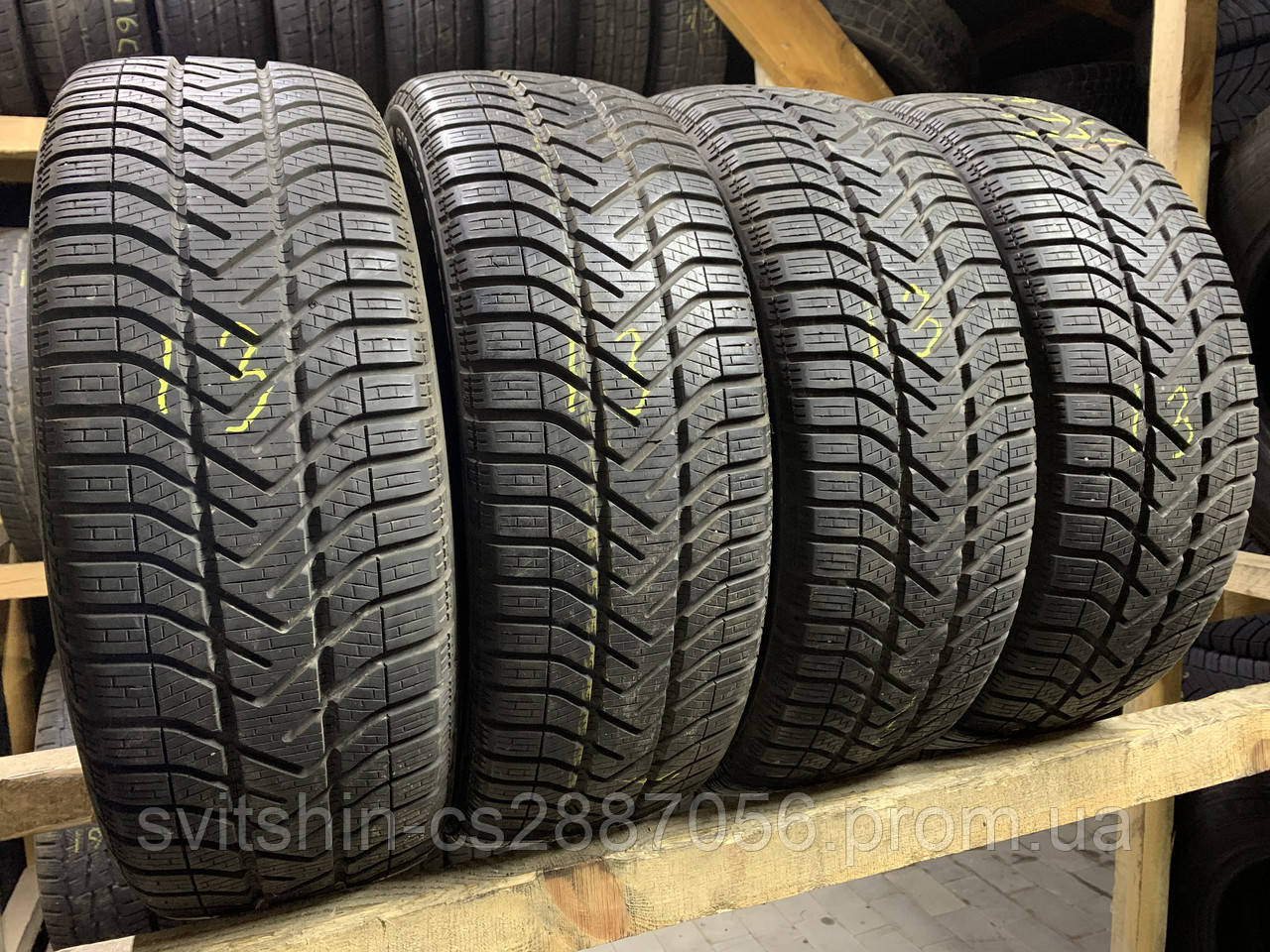 Зимовий комплект 205/55R16 Pirelli SnowControl Winter 210 7мм, фото 1