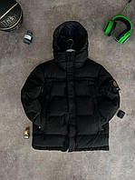 Чоловіча зимова куртка Stone Island M1269 чорна XL, XXL