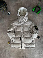 Чоловіча зимова куртка Stone Island M1270 молочна ХL, ХХL