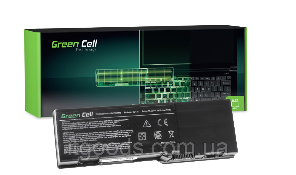 Акумулятор Dell Inspiron 1501 6400 E1501 E1505 GD761 PD942 PD946 RD850 RD857 TD344 TD349 UD264 UD267 312-0461