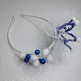 Красива легка корона Принцеси на обручі ручна робота, фото 7