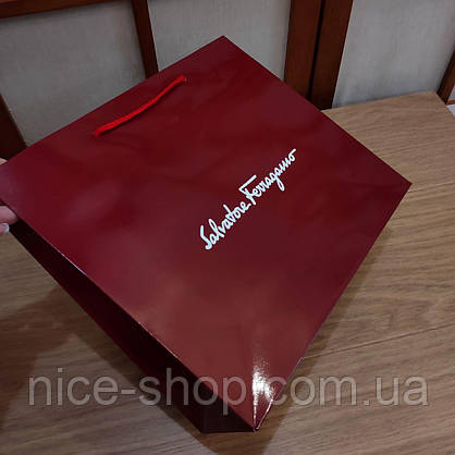 Подарунковий пакет Salvatore Ferragamo медіум, фото 2