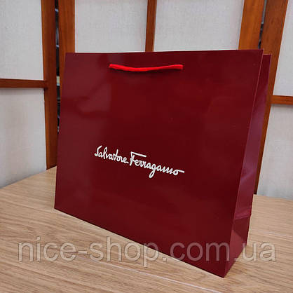 Подарунковий пакет Salvatore Ferragamo медіум, фото 3