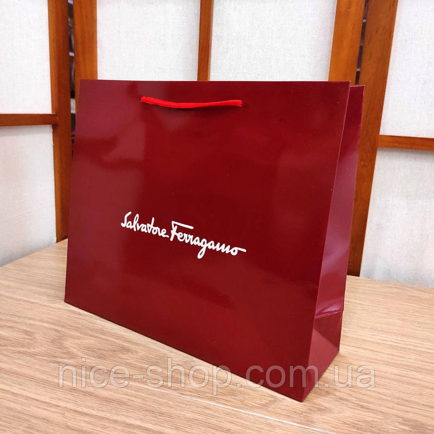 Подарунковий пакет Salvatore Ferragamo медіум, фото 1
