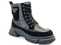 Модные зимние ботинки (термо) weestep для девочек р.32-35