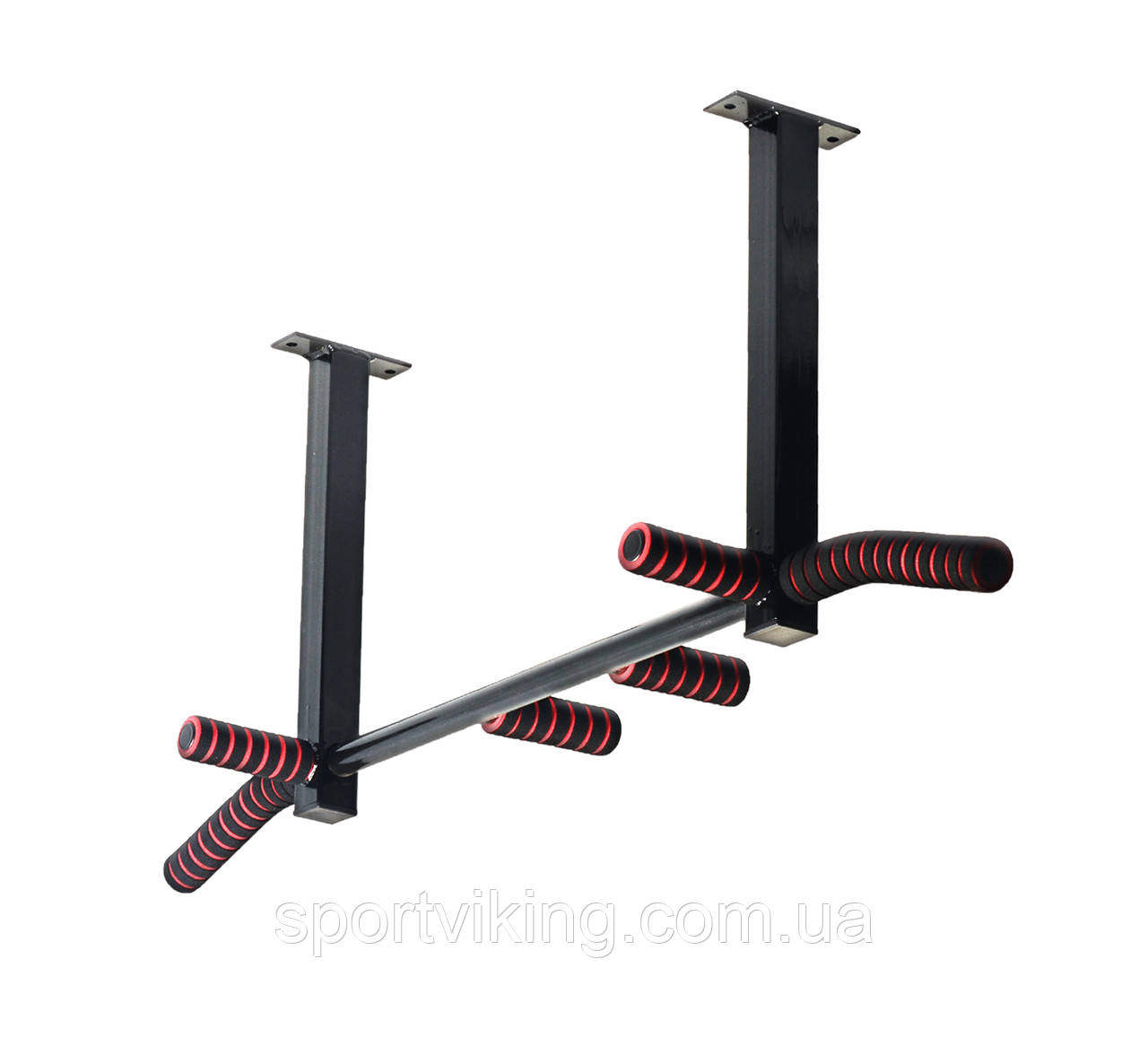 Турнік до стелі  4 в 1 Individual, широкий, вузький, зворотний хват.