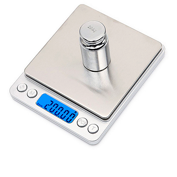 Ваги ювелірні електронні від 0,1 г до 3 кг, Matarix MX-464 / Кишенькові ваги грамові / Ваги на кухню