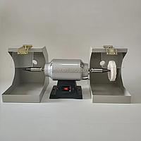 Шліфмотор полірувальний двосторонній із насадками та захисними кожухами.