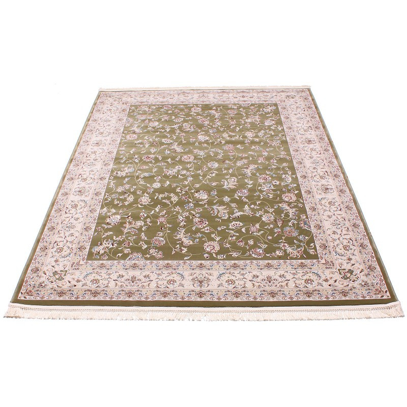 Килим Esfahan 4904 А green-ivory