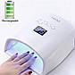 Лампа з акумулятором 7800 мАh для манікюру UV LED S-10 Cordless, 48W, фото 2