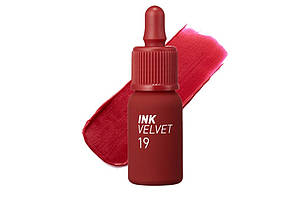 Peripera Ink Velvet #19 Love Sniper Red, 4 g - Матовий тінт для губ