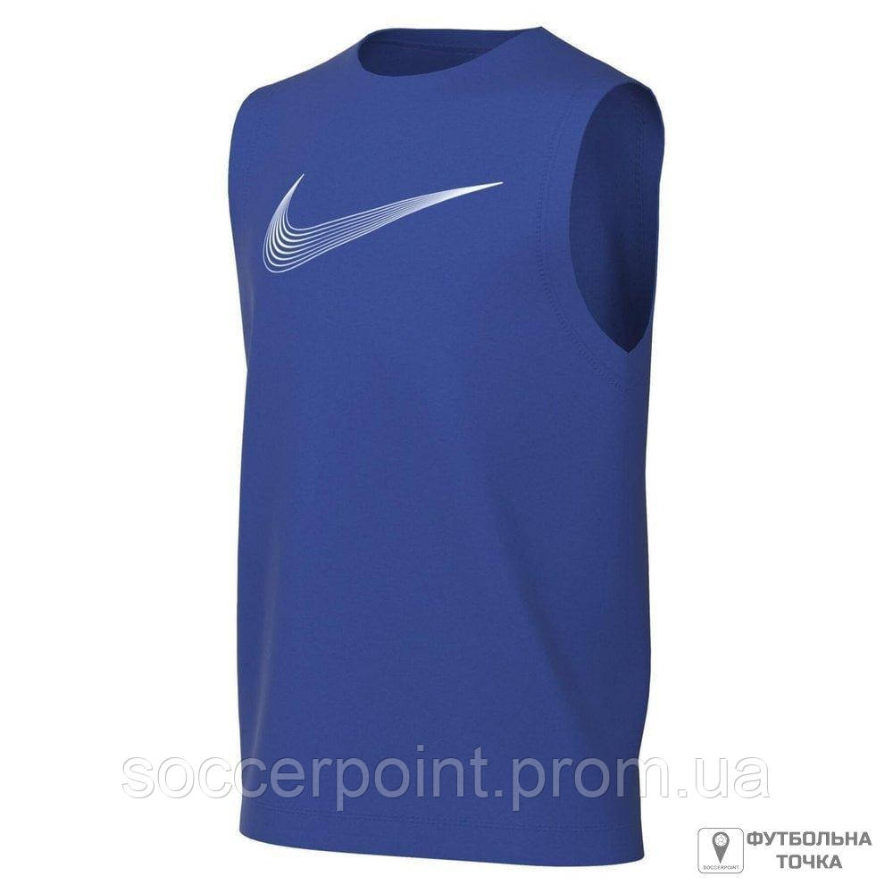 Майка дитяча Nike Dri-FIT DO7090-480 (DO7090-480). Спортивні футболки для дітей. Спортивний дитячий одяг.