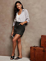 Женская джинсовая юбка Banana Republic 1159771257 (Черный, 12)