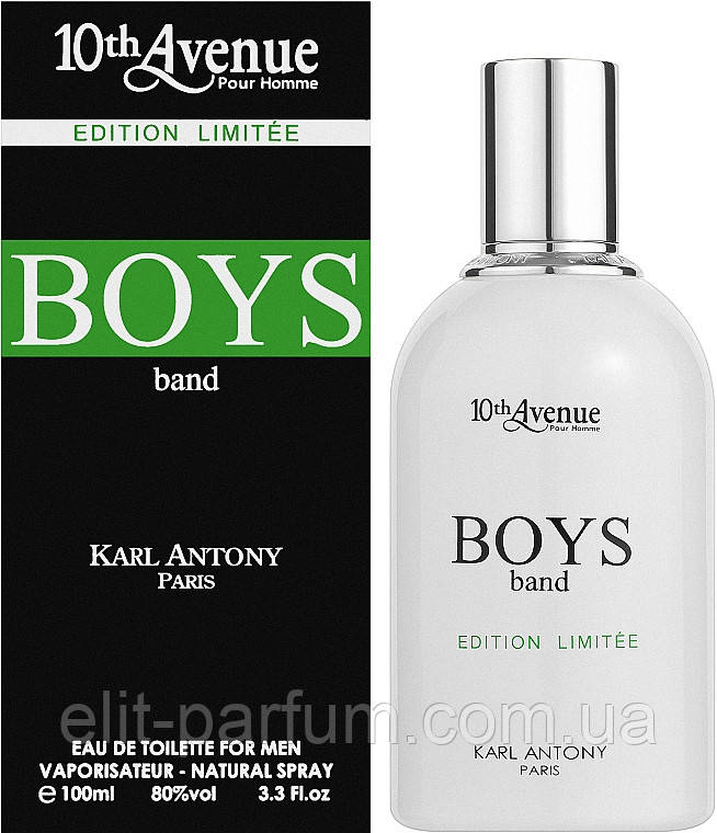 Туалетна вода Karl Antony 10th Avenue BOYS band Edition Limitee Pour Homme 100 ml