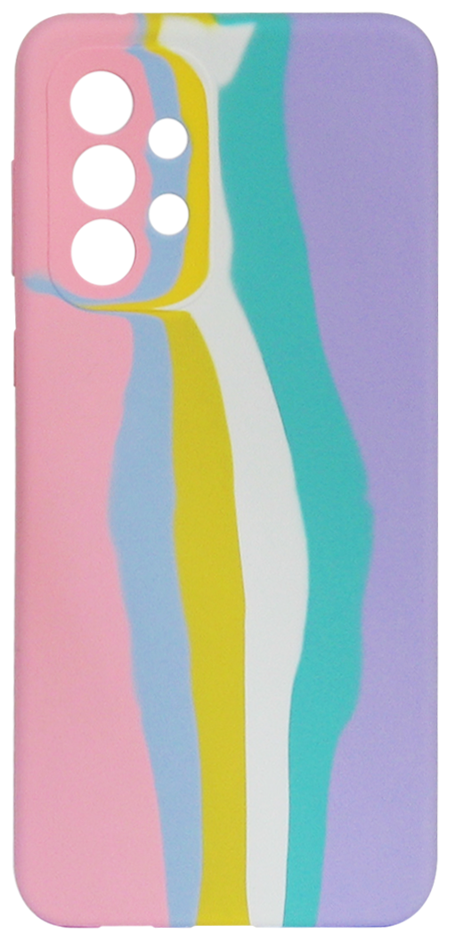 Силікон SA A336 Aquarelle Silicone Case Рожевий/Світло-фіолетовий