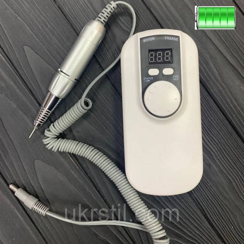 Фрезер на акумуляторі для манікюру та педикюру SG-701, фото 1