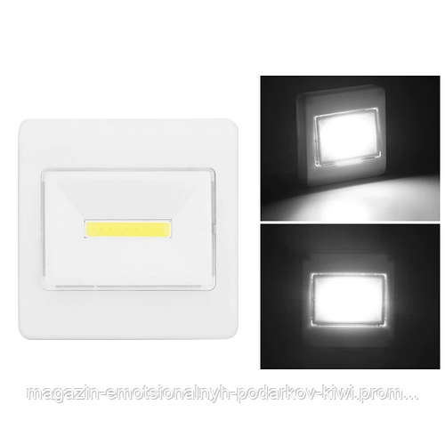 Купить Светодиодный выключатель на батарейках LED светильник лампа ...