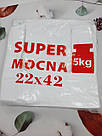 Пакет поліетиленовий Майка SUPER MOCNA 220*420 мм, 200 шт, фото 4