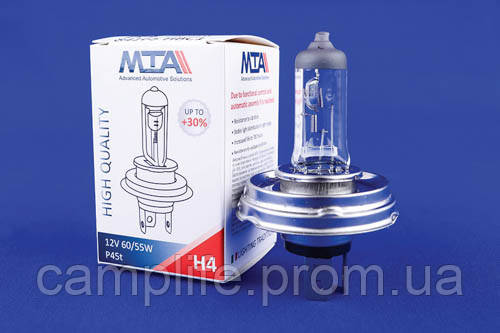 Лампа Автомобильная H4 12V 60/55W P45T (ближняя/дальняя) MTA Camp&Life ...
