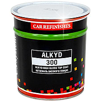 Автоэмаль алкидная матовая CS SYSTEM ALKYD 300, 800 мл ХАКИ МАТОВАЯ