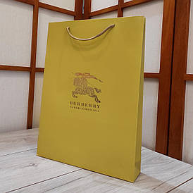 Подарунковий пакет Burberry: оливковий, Вертикальний, mахi
