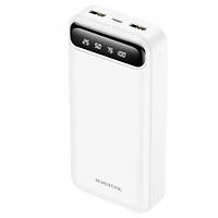 Акумулятор портативний Power Bank 2xUSB 20000mAh білий Borofone (BJ14A)