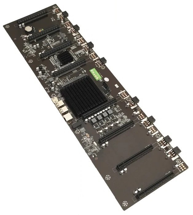 Майнінг материнська плата для GTX 1660, 2070, 3060, 3070, 3080, 3090, RX