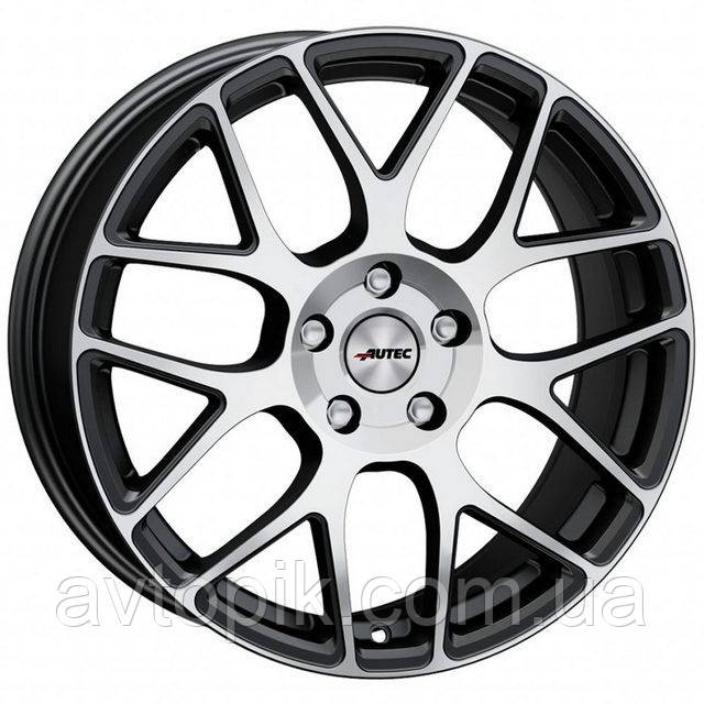 Литі диски Autec Hexano R17 W7.5 PCD5x120 ET37 DIA70.1 (matt black polished)