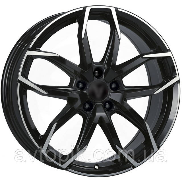 Литі диски Rial Lucca R17 W7.5 PCD5x112 ET45 DIA70.1 (diamond black front polished)