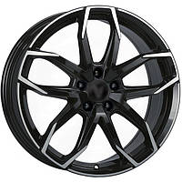 Литые диски Rial Lucca R17 W7.5 PCD5x112 ET45 DIA70.1 (diamond black front polished)