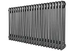 Горизонтальний радіатор дизайнерський Bari II G 22/1010 Антрацит матовий 500*1010