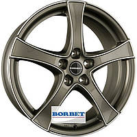 Литые диски Borbet F2 R17 W6.5 PCD5x112 ET41 DIA57.1 (graphite polished)