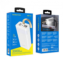 Акумулятор портативний Power Bank 2xUSB 2A 30000mAh білий Borofone (BJ18A)
