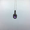 Срібний кулон. Аметист, фото 6