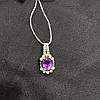 Срібний кулон. Аметист, фото 7