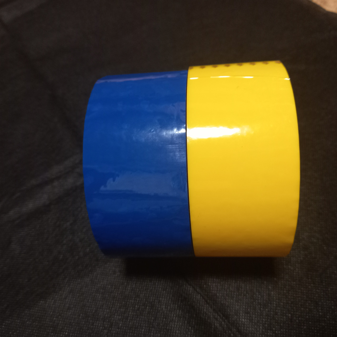 Скотч пакувальний синій 45 мкм 45мм*100м, фото 1