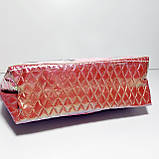 Косметичка прямокутної форми райдужний принт, фото 4