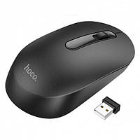 Мышка беспроводная Hoco GM14 Platinum 2.4G business wireless mouse black Черного цвета Китай