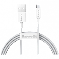 Кабель Baseus Superior Series MicroUSB Cable White (CAMYS-02)