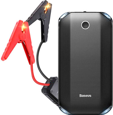 Пусковое устройство Baseus Super Energy Car Jump Starter Бустер 8000 мАч 5 В 2.4 A Black (CRJS01-01) - фото 1 - id-p1733977316