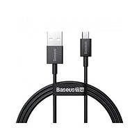 Кабель Baseus Superior Series Fast Charging Data Cable USB to Micro 2A 1m Black (CAMYS-01)