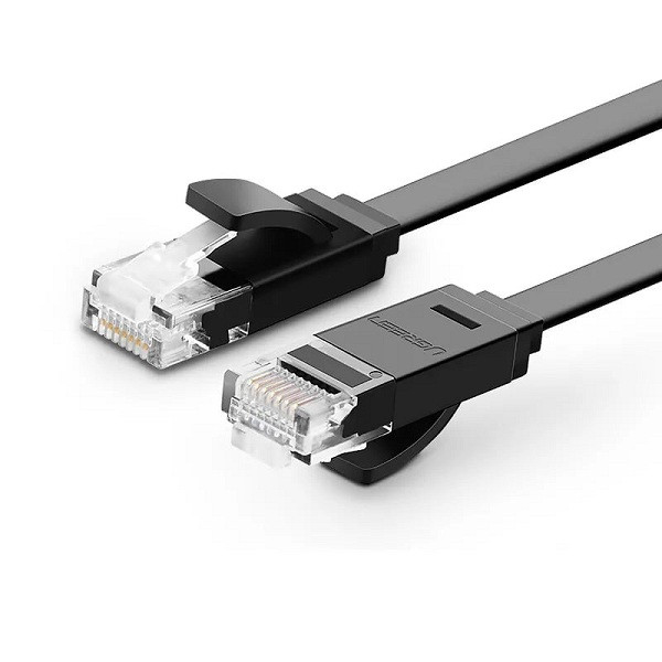 Кабель UGREEN NW102 Cat 6 UTP Lan Cable 3m Black 20162