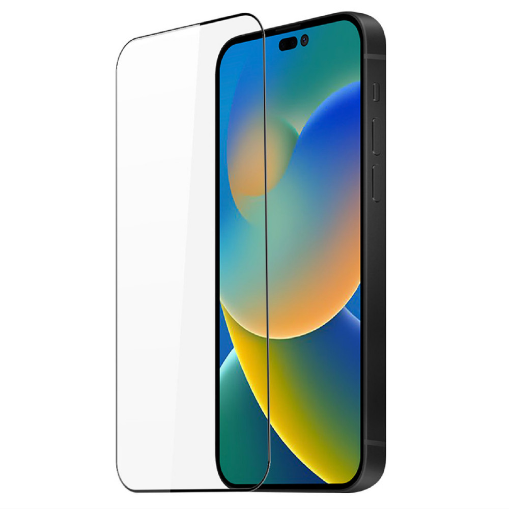 Захисне скло XO FC5 2.5D full glass для Apple iPhone14 ProMax  6.7  black