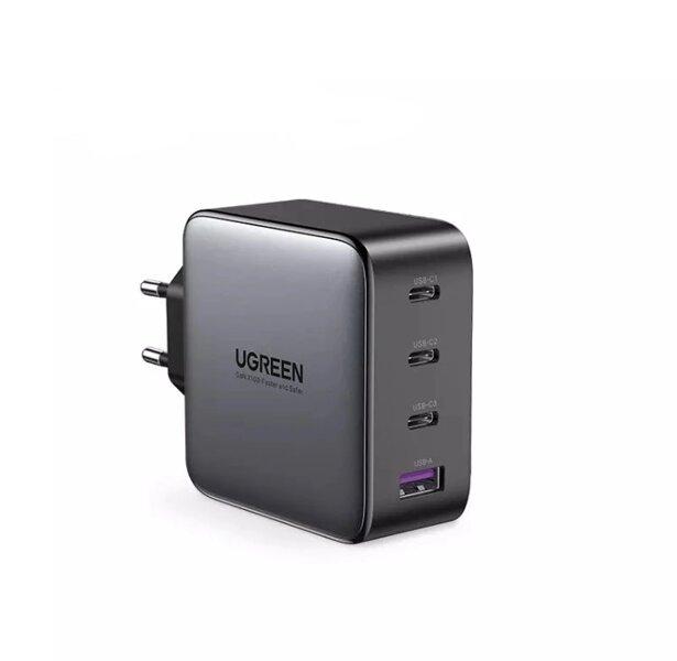 Мережевий зарядний пристрій для швидкої зарядки UGREEN CD226 GaN Fast Charger 100W EU (40747)