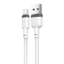 Кабель XO Lightning NB208 Liquid Silicone Data  Cable white