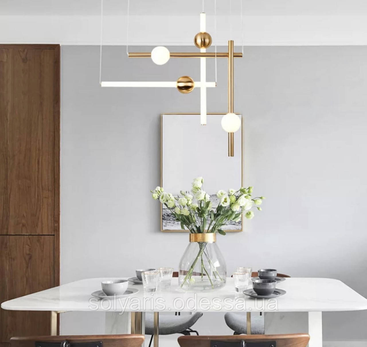 Люстра підвісна 222066-4 (чотири елементи), фото 1