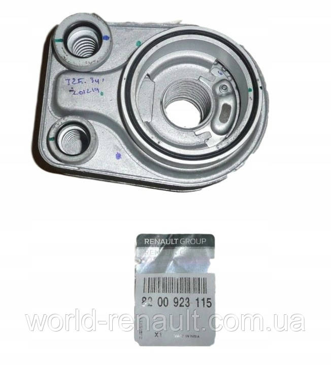 Renautl (Original) 8200923115 — Охолоджувач на Рено Меган III, Флюенс K9K 1.5dci