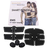 Миостимулятор массажер для пресса Smart Fitness Ems Trainer Fit Boot Toning 3в1 130430