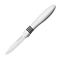 Набор ножей для овощей Tramontina COR & COR 2 шт 76 мм с белой ручкой 23461/283